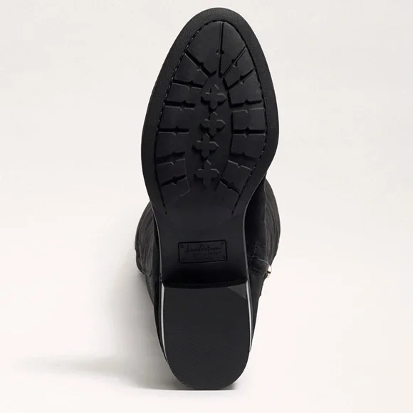 Sam Edelman Pam Tall Boot Black Suede - Picture 6 of 12
